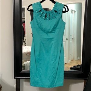 Beautiful Teal Adrianna Papell dress